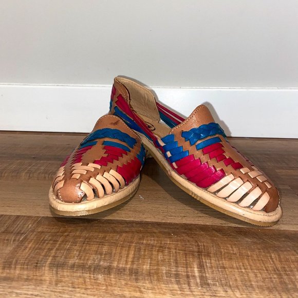NEW! Authentic Mexican Huaraches, Size 7 - Picture 1 of 3